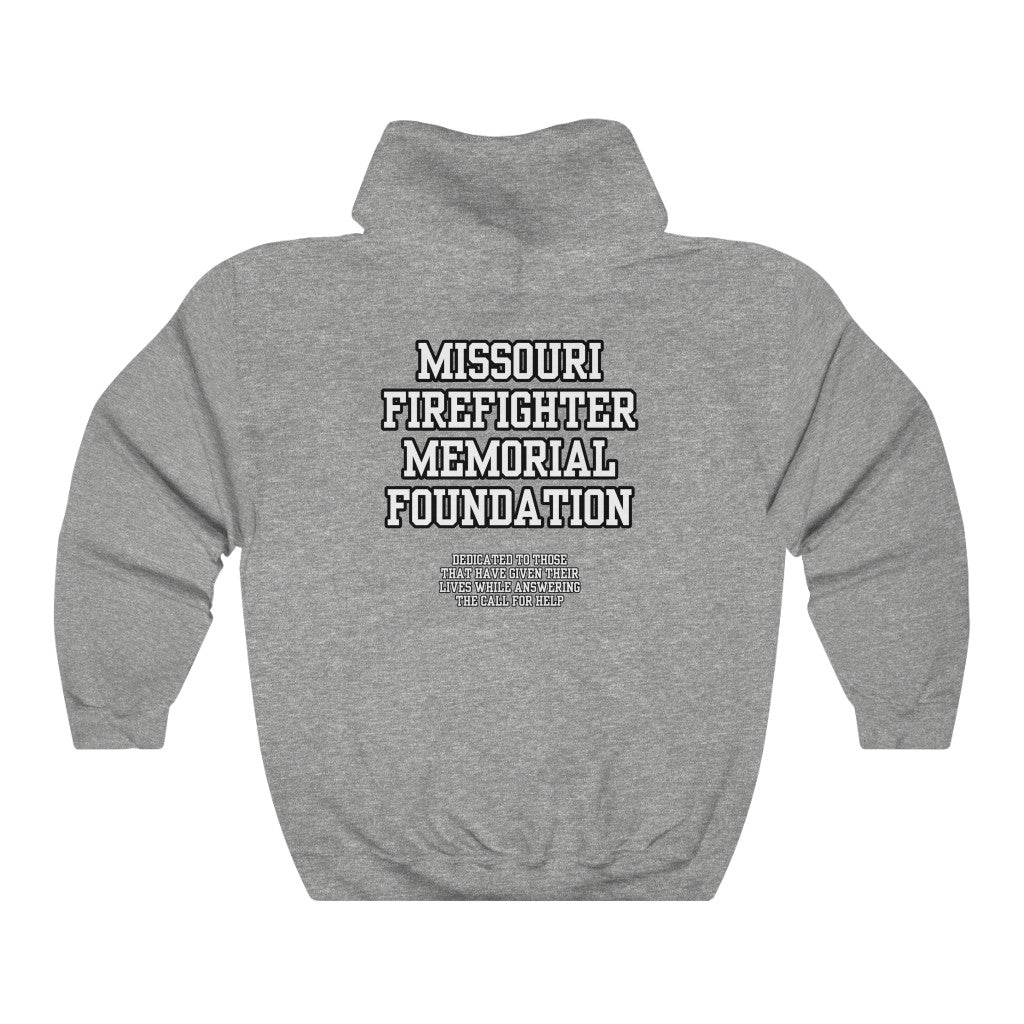Left Chest and Back Wording Hoodie