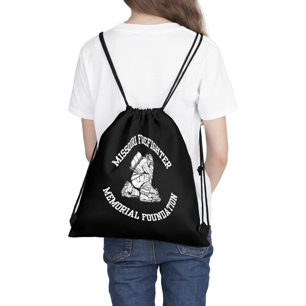 Small Statue Drawstring Bag